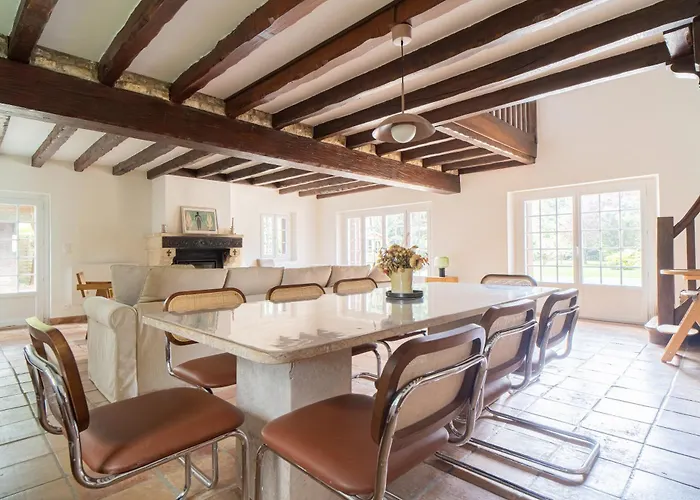 Superbe Maison Normande Avec Piscine à 3 Minutes De La Auberville